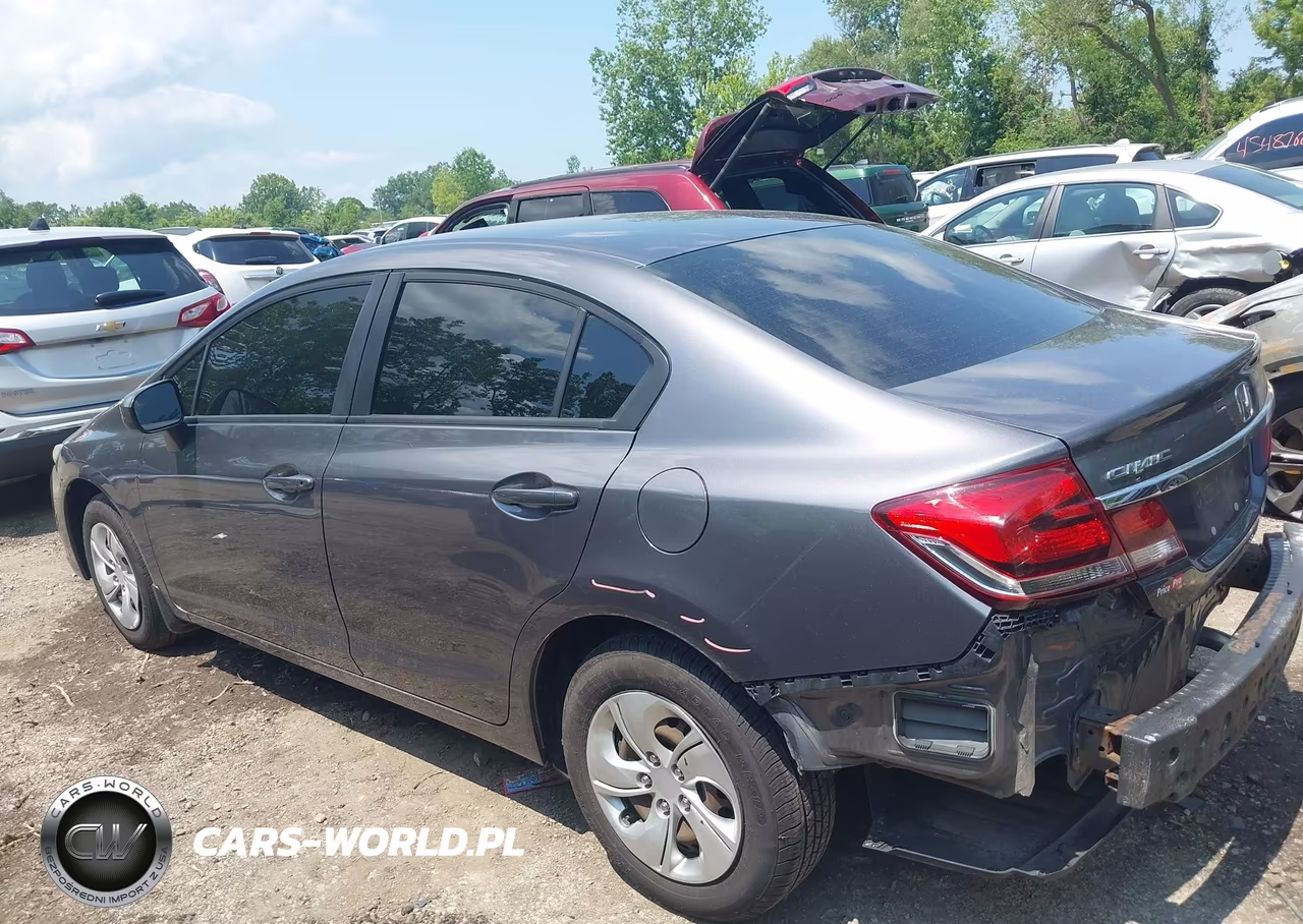 2014 Honda Civic Lx VIN:19XFB2F59EE013248 - 15