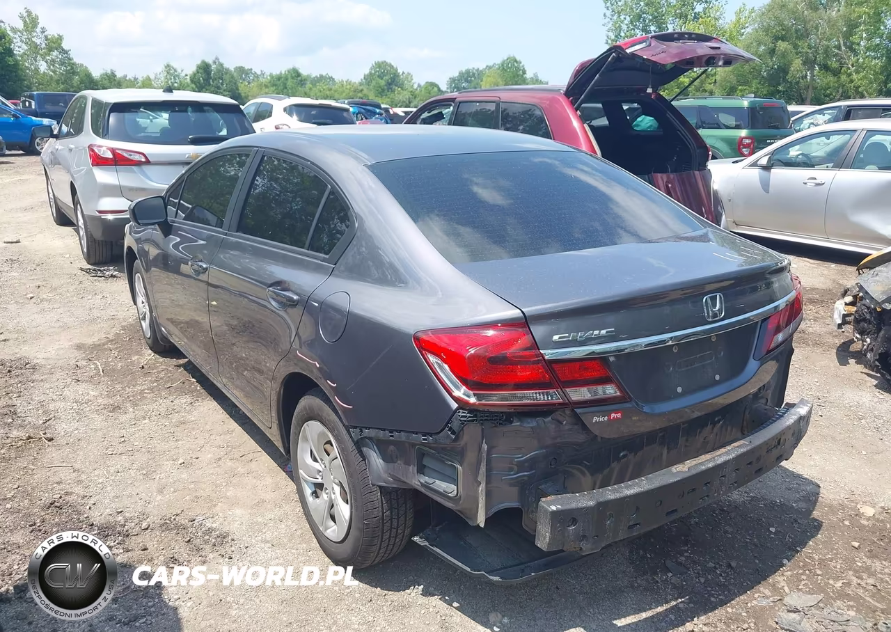 2014 Honda Civic Lx VIN:19XFB2F59EE013248 - 3