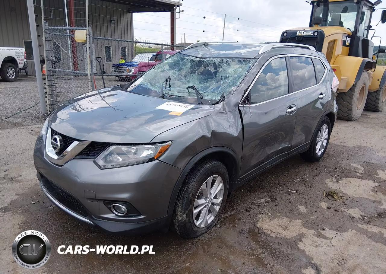 2015 Nissan Rogue Sv VIN:KNMAT2MV6FP553216 - 2
