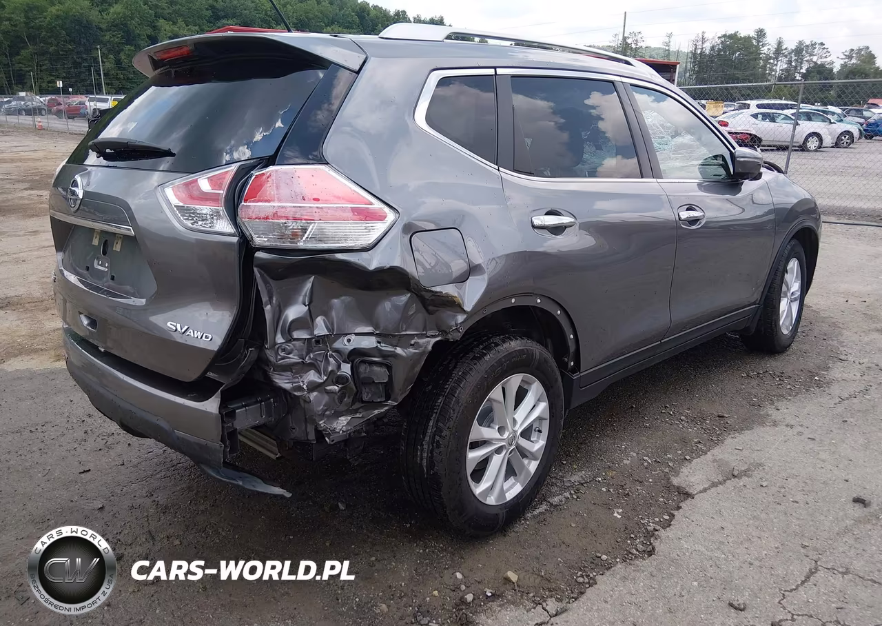 2015 Nissan Rogue Sv VIN:KNMAT2MV6FP553216 - 4