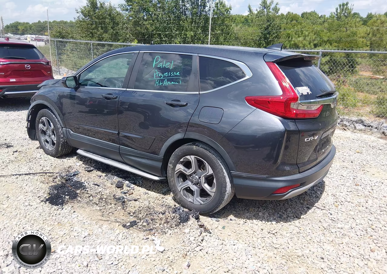 2017 Honda Cr-V Ex-L-Ex-L Navi VIN:5J6RW1H86HL013118 - 3