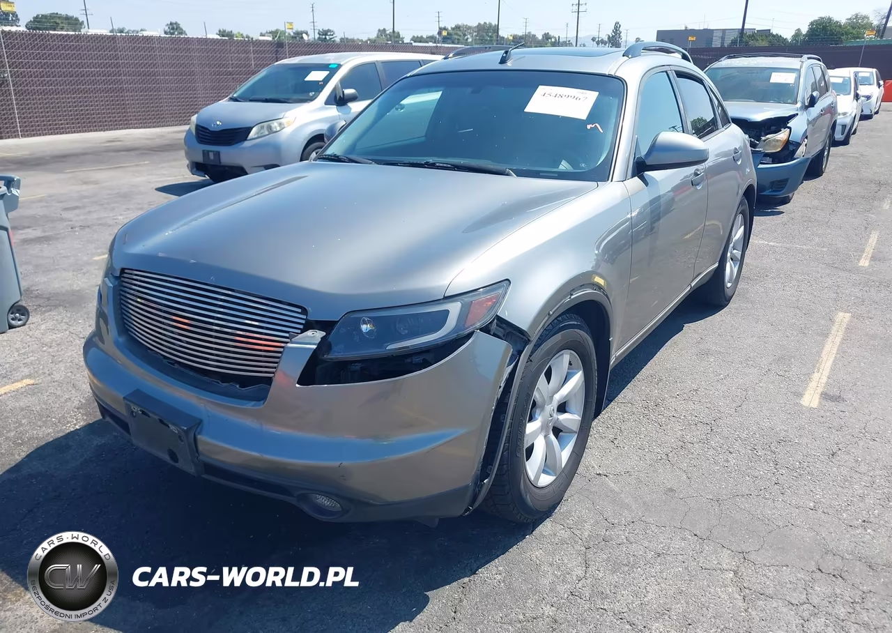 2005 Infiniti Fx35 VIN:JNRAS08U65X101225 - 2