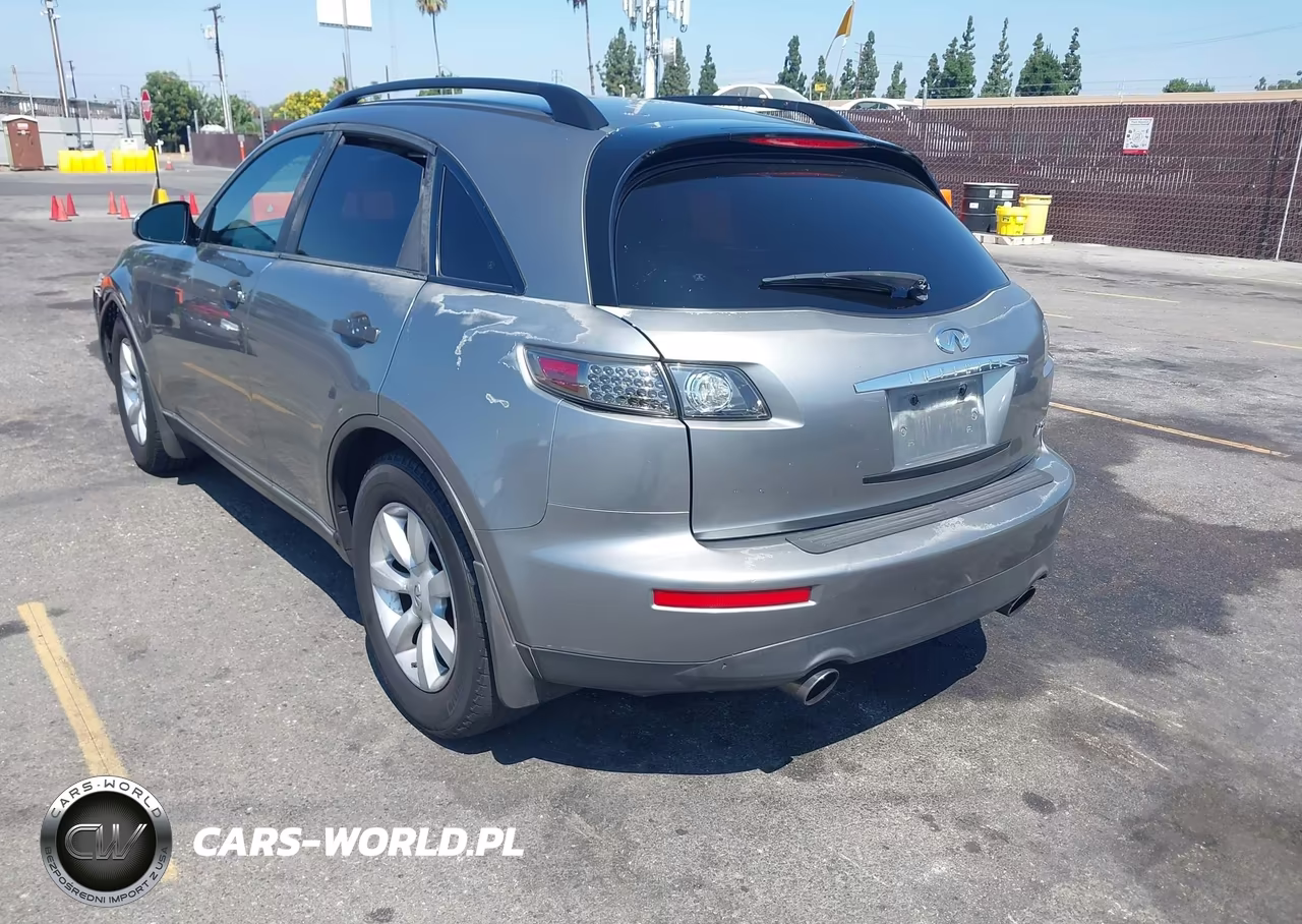 2005 Infiniti Fx35 VIN:JNRAS08U65X101225 - 3