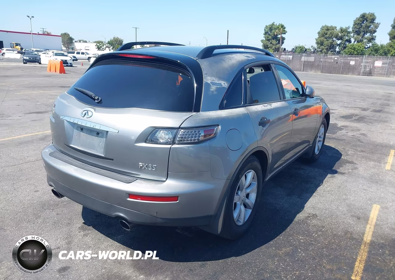 2005 Infiniti Fx35 VIN:JNRAS08U65X101225 - 4