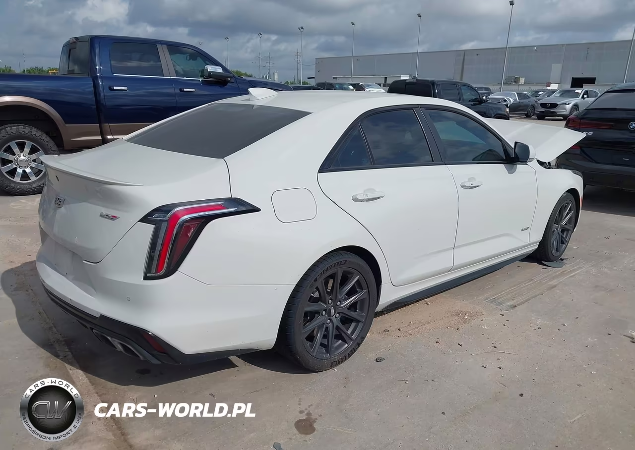2021 Cadillac Ct4 V-Series VIN:1G6DD5RL7M0144282 - 4