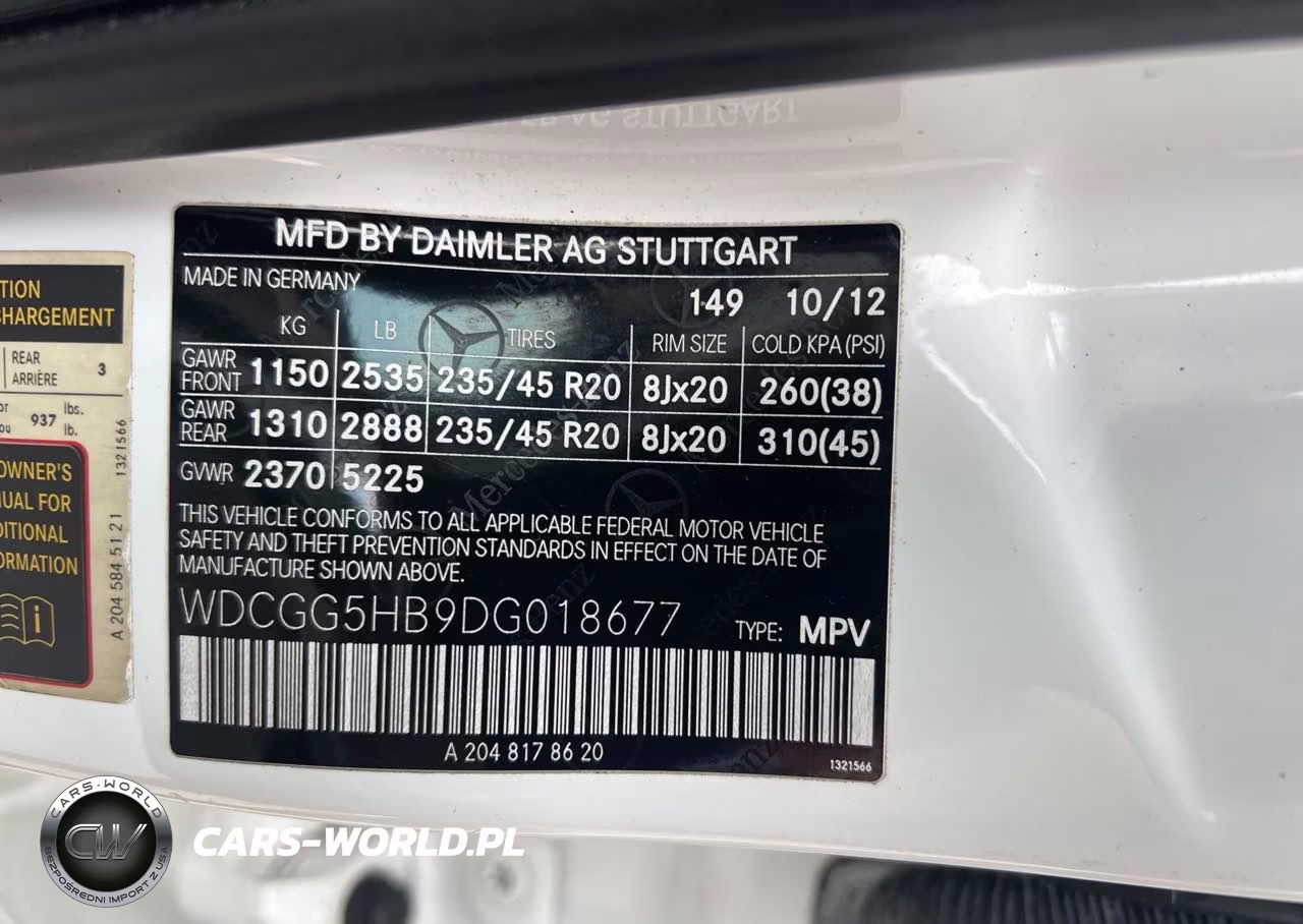 2013 Mercedes-Benz Glk 350 VIN:WDCGG5HB9DG018677 - 9