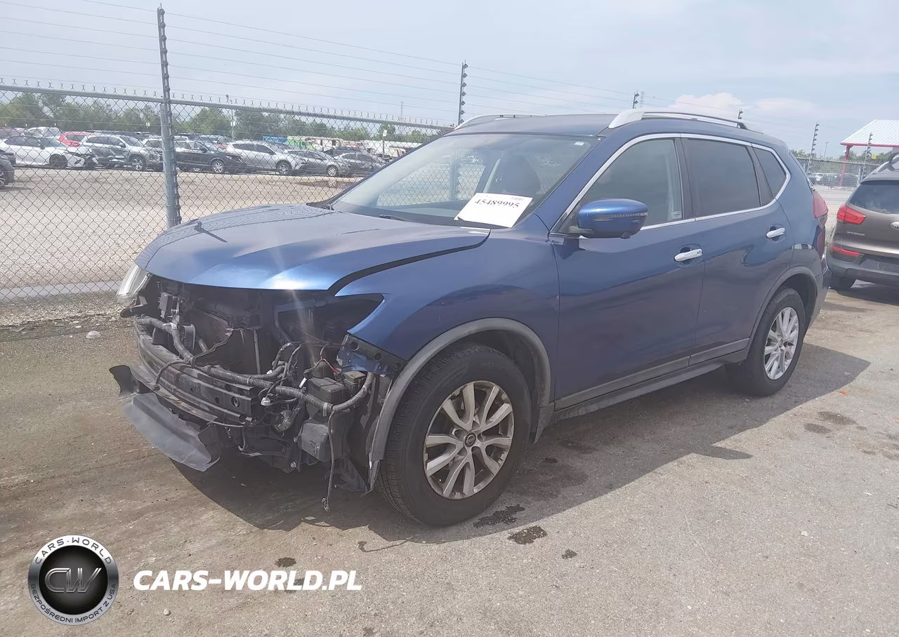 2018 Nissan Rogue Sv VIN:KNMAT2MT7JP533726 - 2