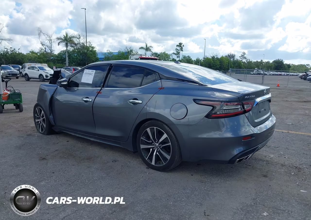 2022 Nissan Maxima Sv Xtronic Cvt VIN:1N4AA6CV8NC509048 - 3