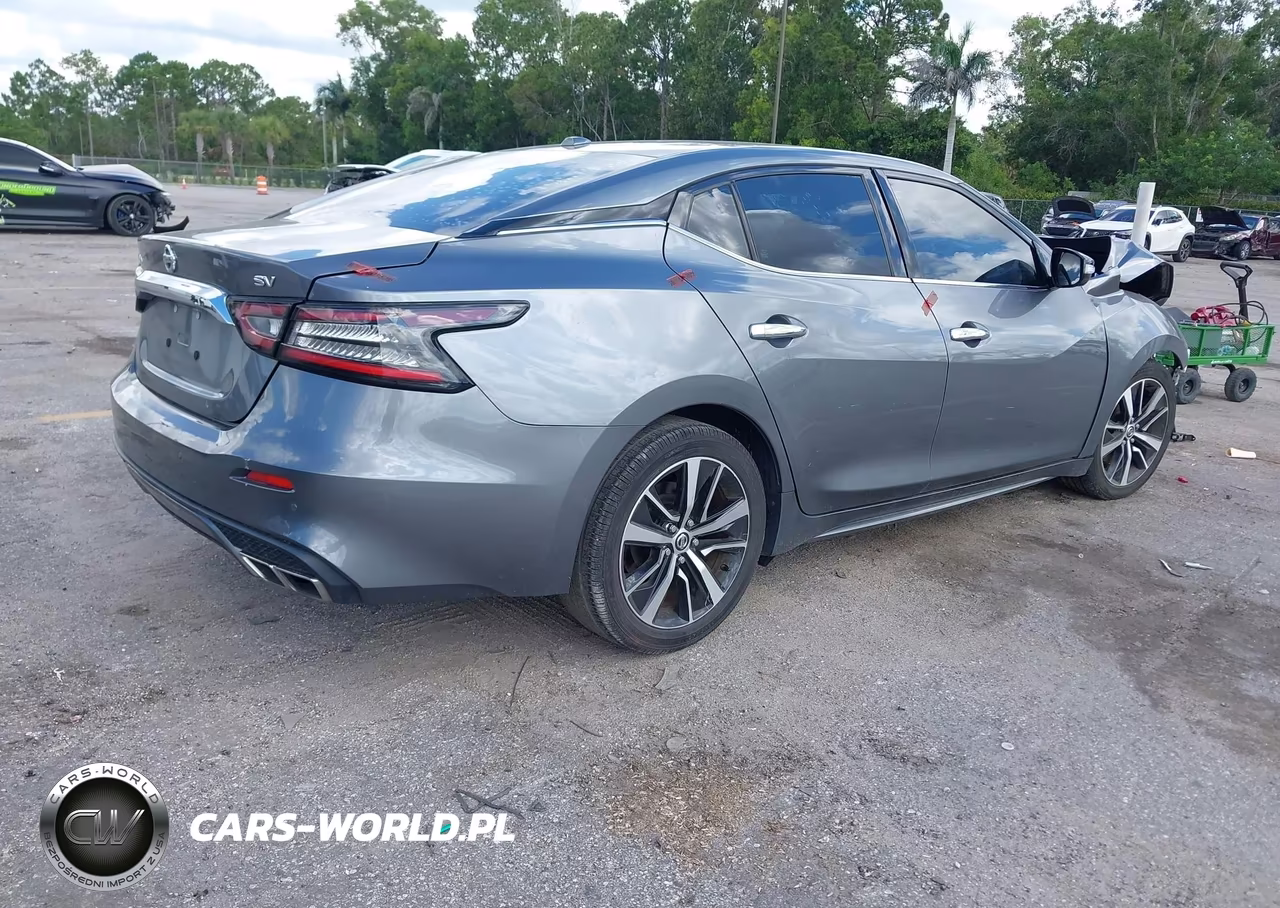 2022 Nissan Maxima Sv Xtronic Cvt VIN:1N4AA6CV8NC509048 - 4
