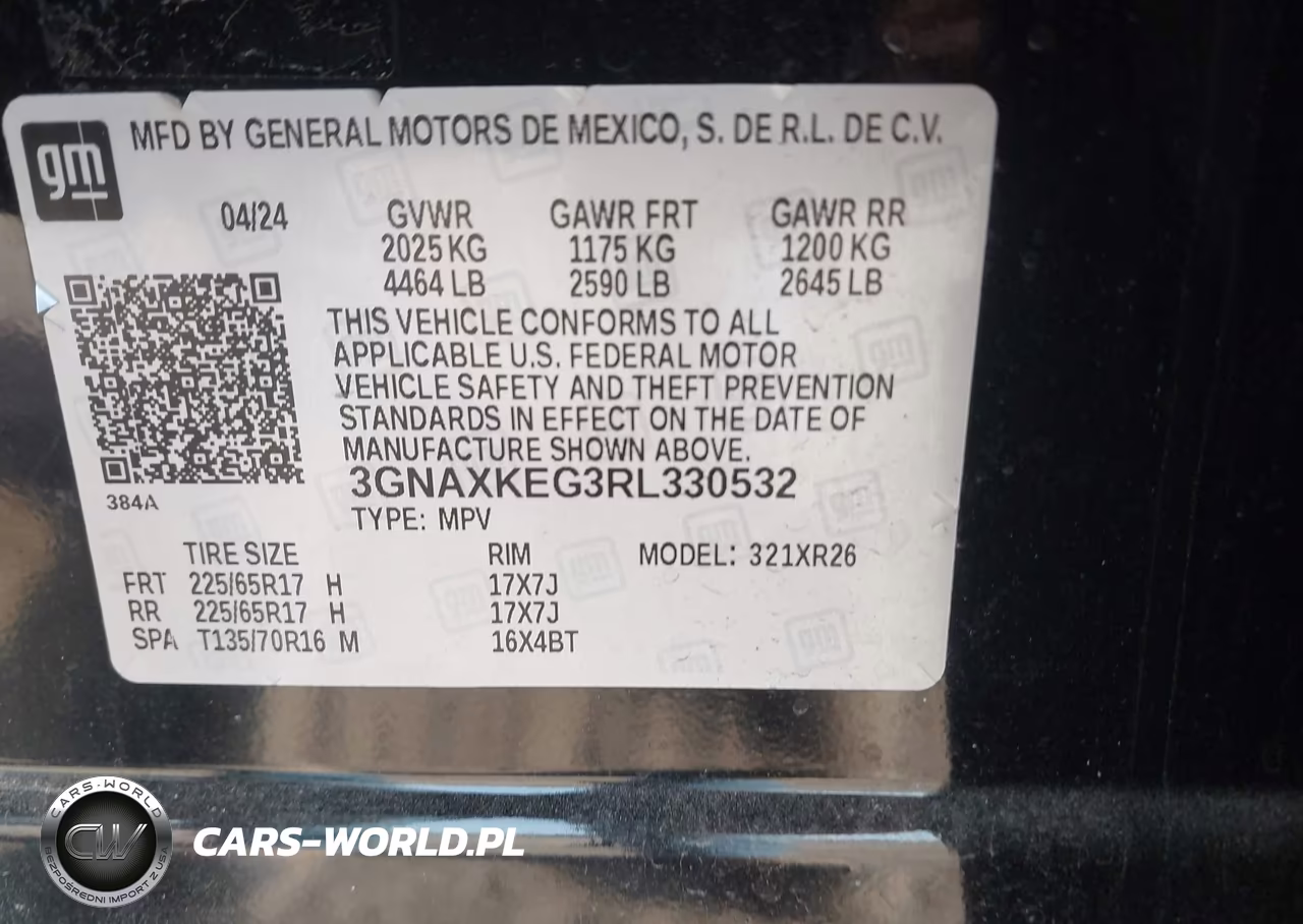 2024 Chevrolet Equinox Fwd Lt VIN:3GNAXKEG3RL330532 - 9