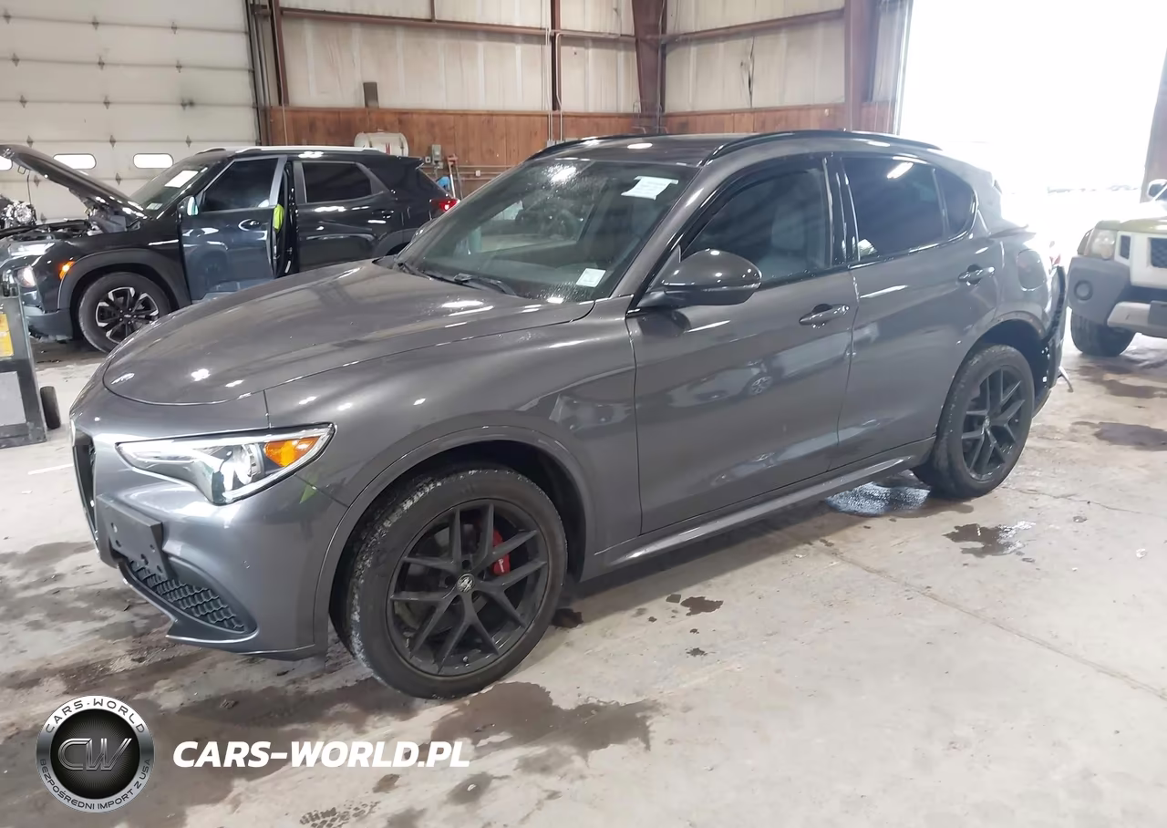 2020 Alfa Romeo Stelvio Ti Sport Awd VIN:ZASPAKBN0L7C73734 - 2