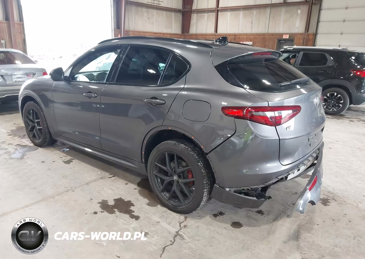 2020 Alfa Romeo Stelvio Ti Sport Awd VIN:ZASPAKBN0L7C73734 - 3