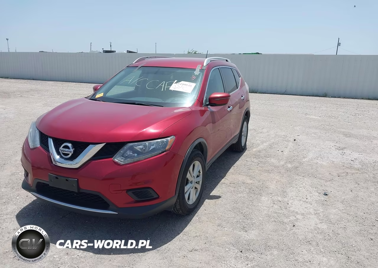 2016 Nissan Rogue Sv VIN:KNMAT2MV7GP732074 - 2