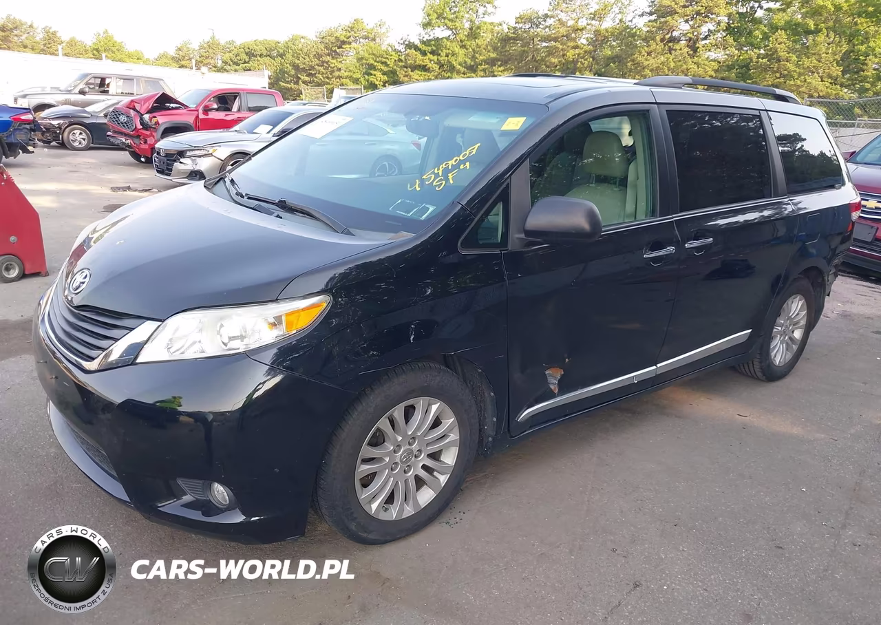2011 Toyota Sienna Xle V6 VIN:5TDYK3DC7BS158757 - 2