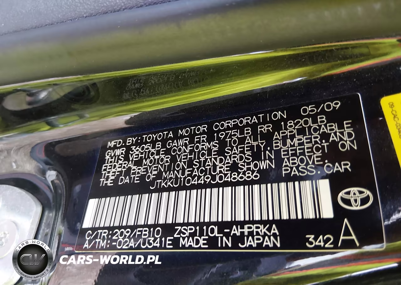 2009 Scion Xd VIN:JTKKU10449J048686 - 9