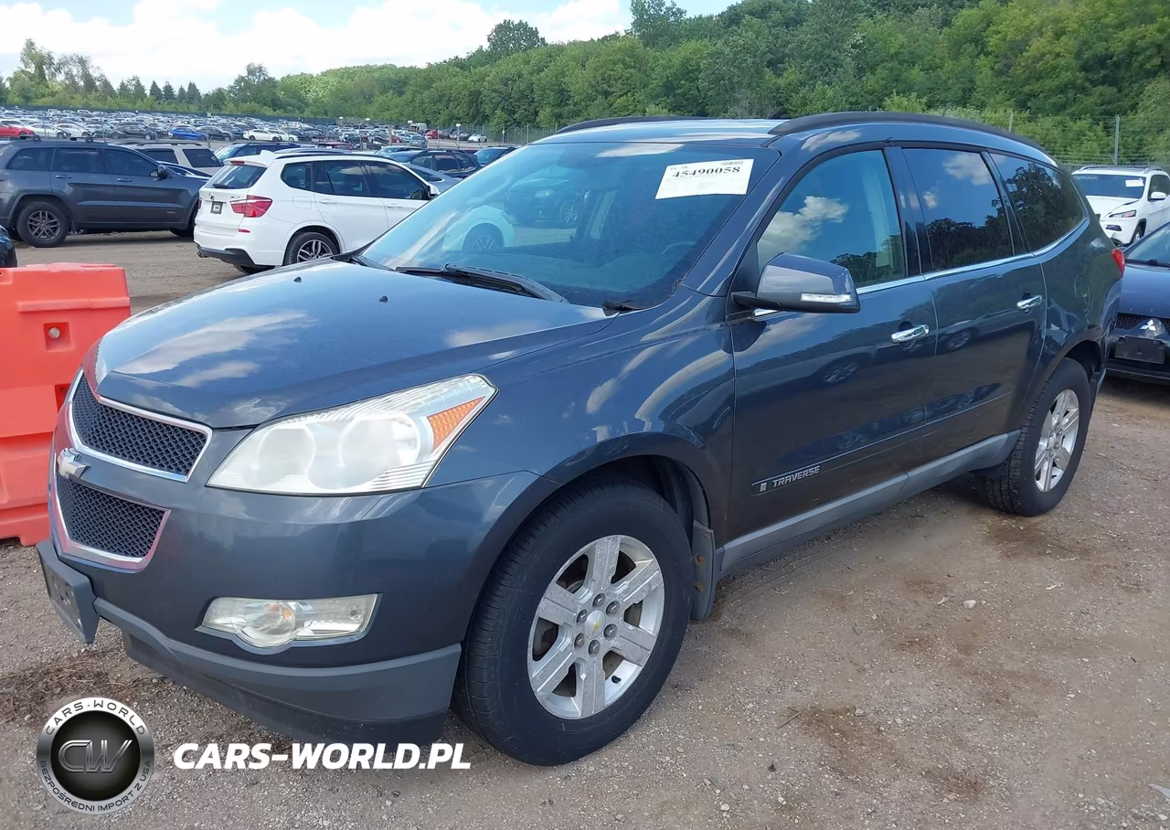 2009 Chevrolet Traverse Lt VIN:1GNEV23D89S156183 - 2