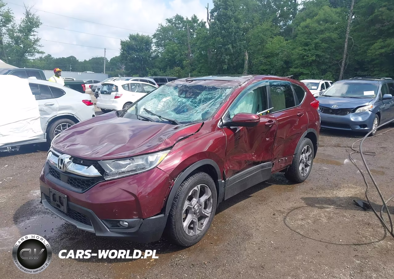 2019 Honda Cr-V Ex VIN:7FARW2H52KE001676 - 2