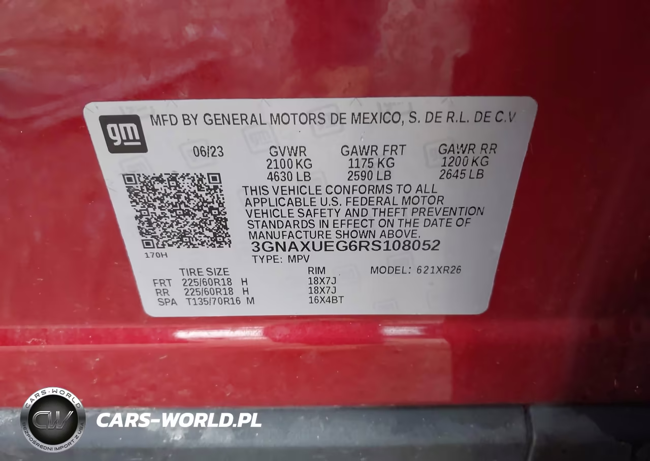 2024 Chevrolet Equinox Awd Lt VIN:3GNAXUEG6RS108052 - 9