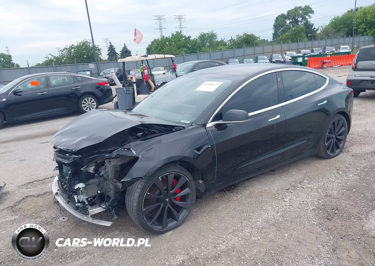 2020 Tesla Model 3 Performance Dual Motor All-Wheel Drive VIN:5YJ3E1EC3LF713147 - 2