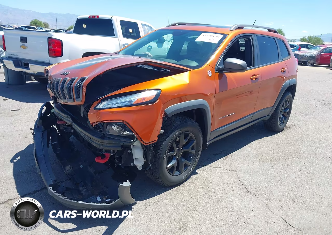 2015 Jeep Cherokee Trailhawk VIN:1C4PJMBS8FW693973 - 2