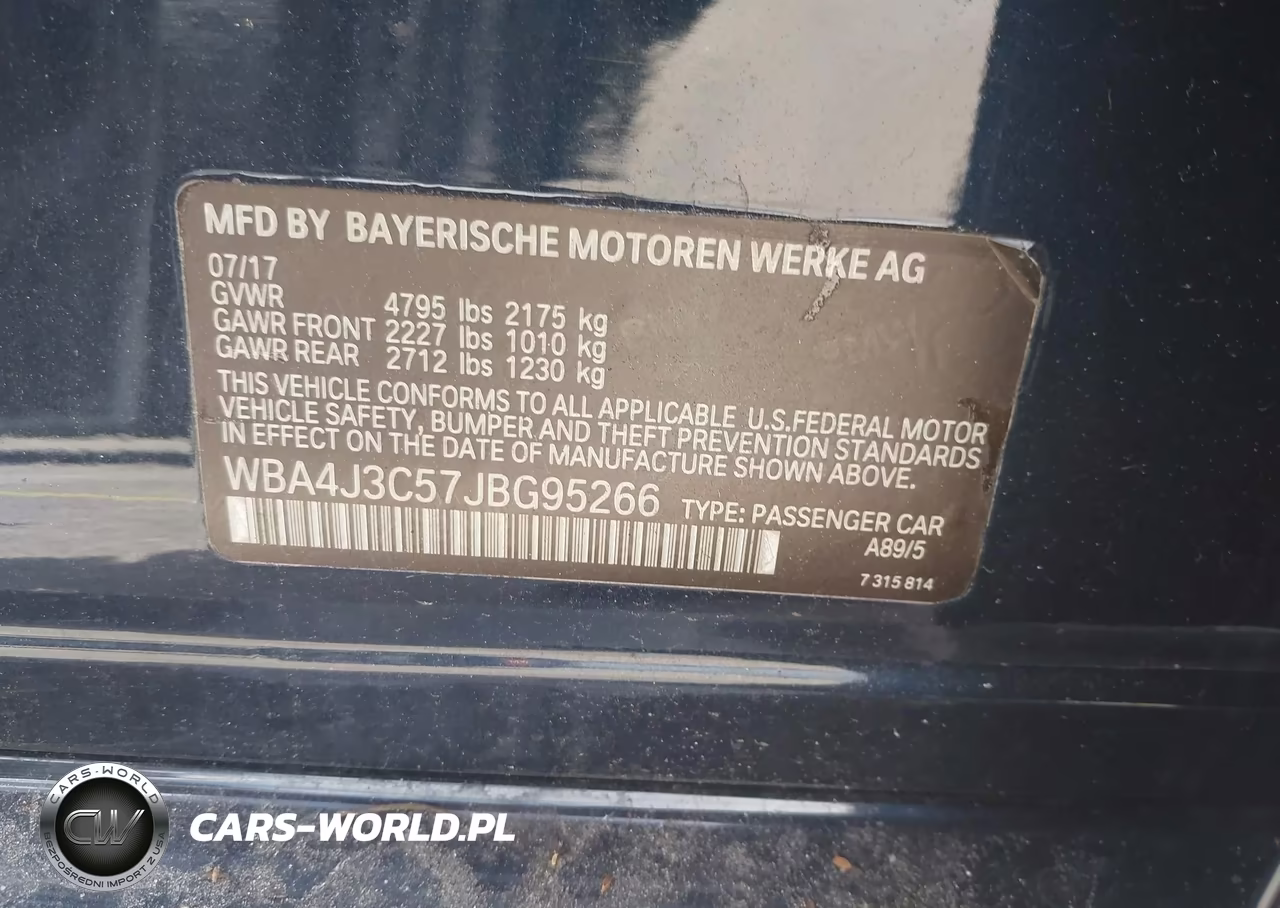 2018 BMW 430I Gran Coupe xDrive VIN:WBA4J3C57JBG95266 - 9