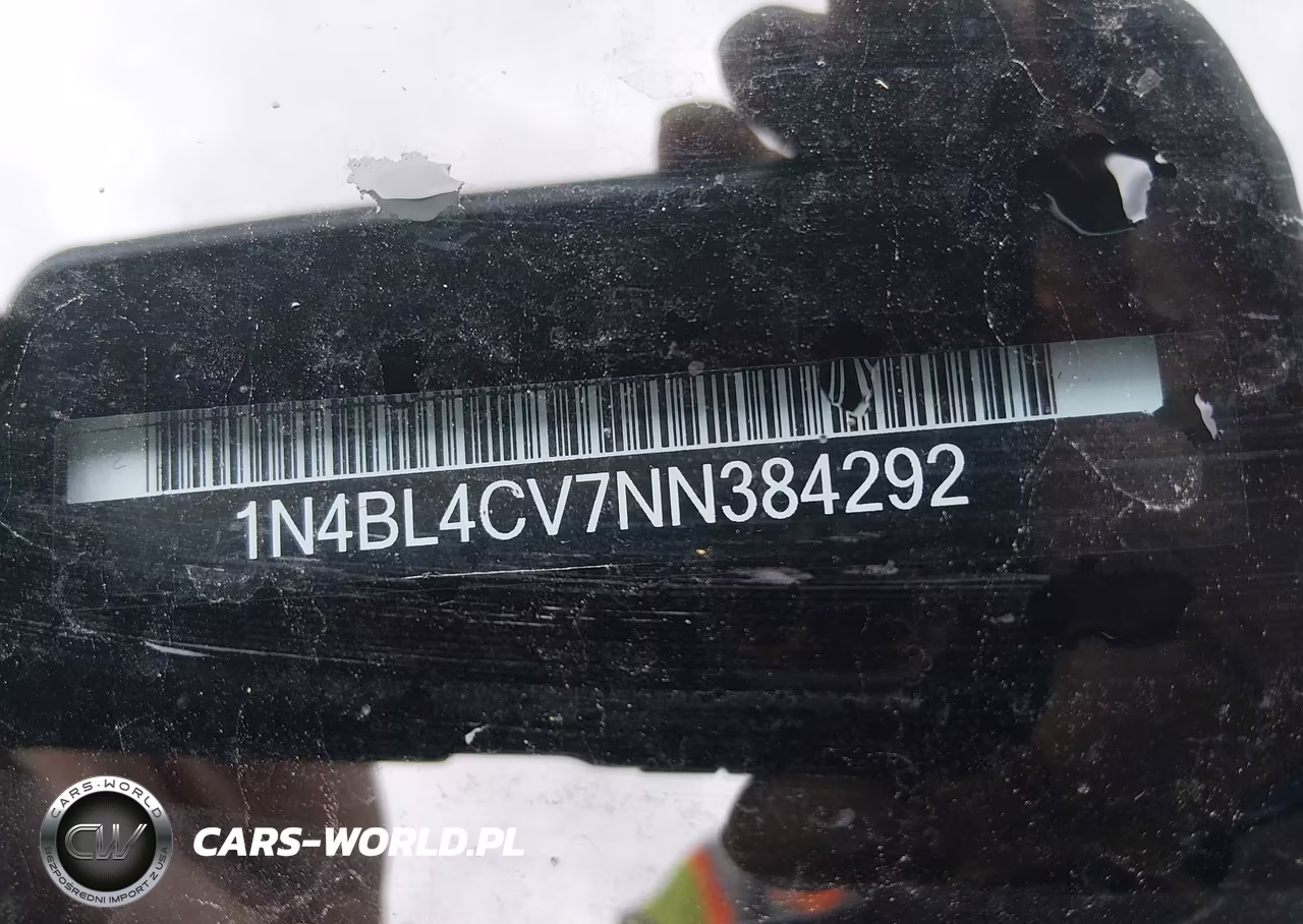 2022 Nissan Altima Sr Fwd VIN:1N4BL4CV7NN384292 - 9