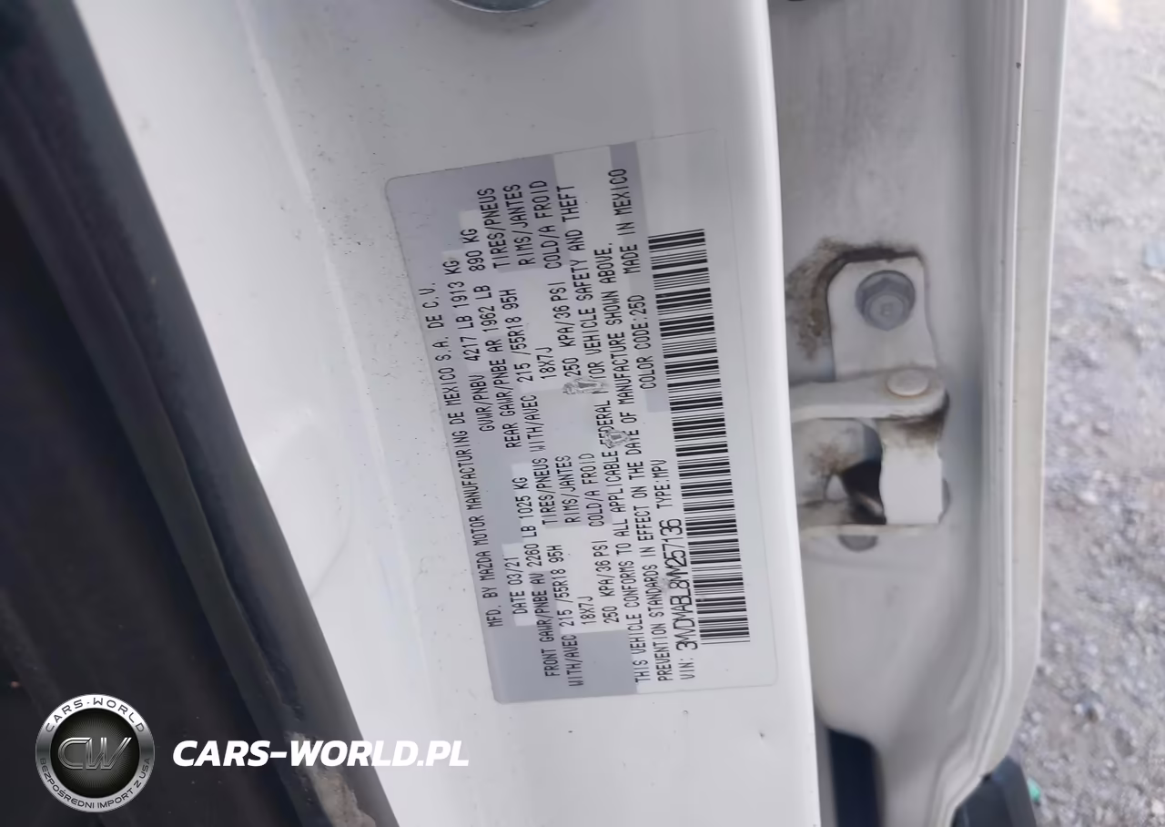 2021 Mazda Cx-30 Select VIN:3MVDMABL8MM257136 - 9