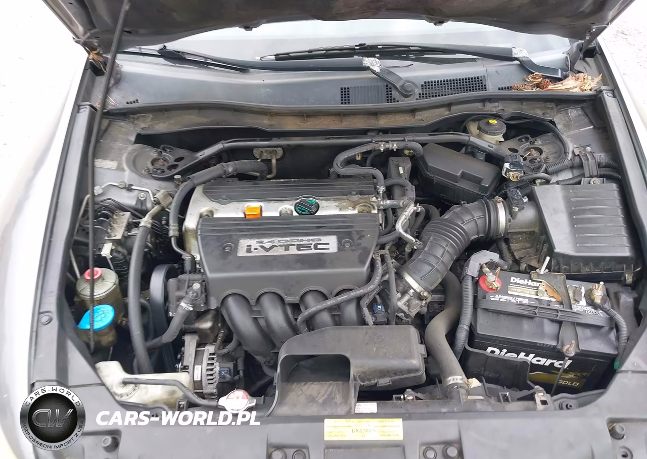 2008 Honda Accord 2.4 Ex-L VIN:JHMCP268X8C037308 - 10