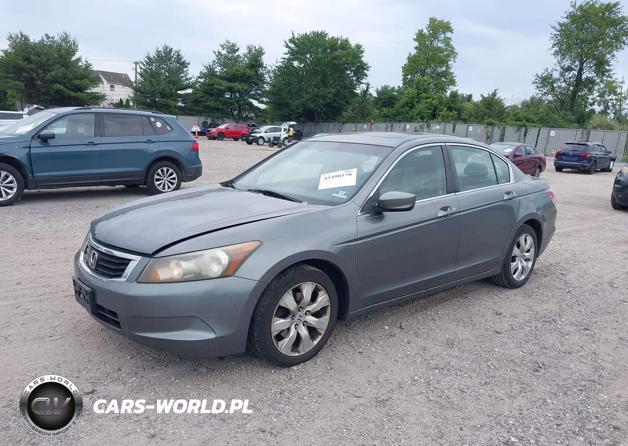 2008 Honda Accord 2.4 Ex-L VIN:JHMCP268X8C037308 - 2