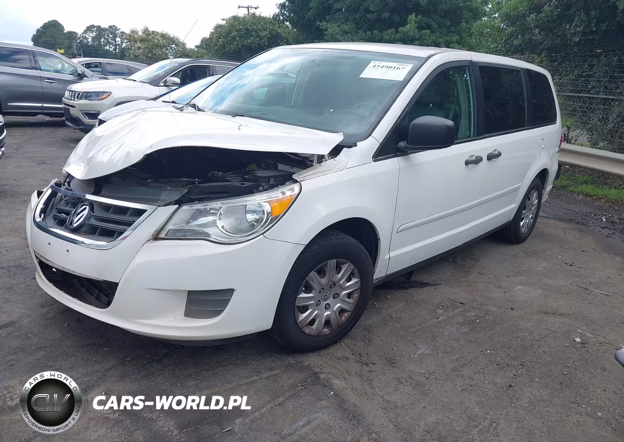 2010 Volkswagen Routan S VIN:2V4RW4D13AR395269 - 2