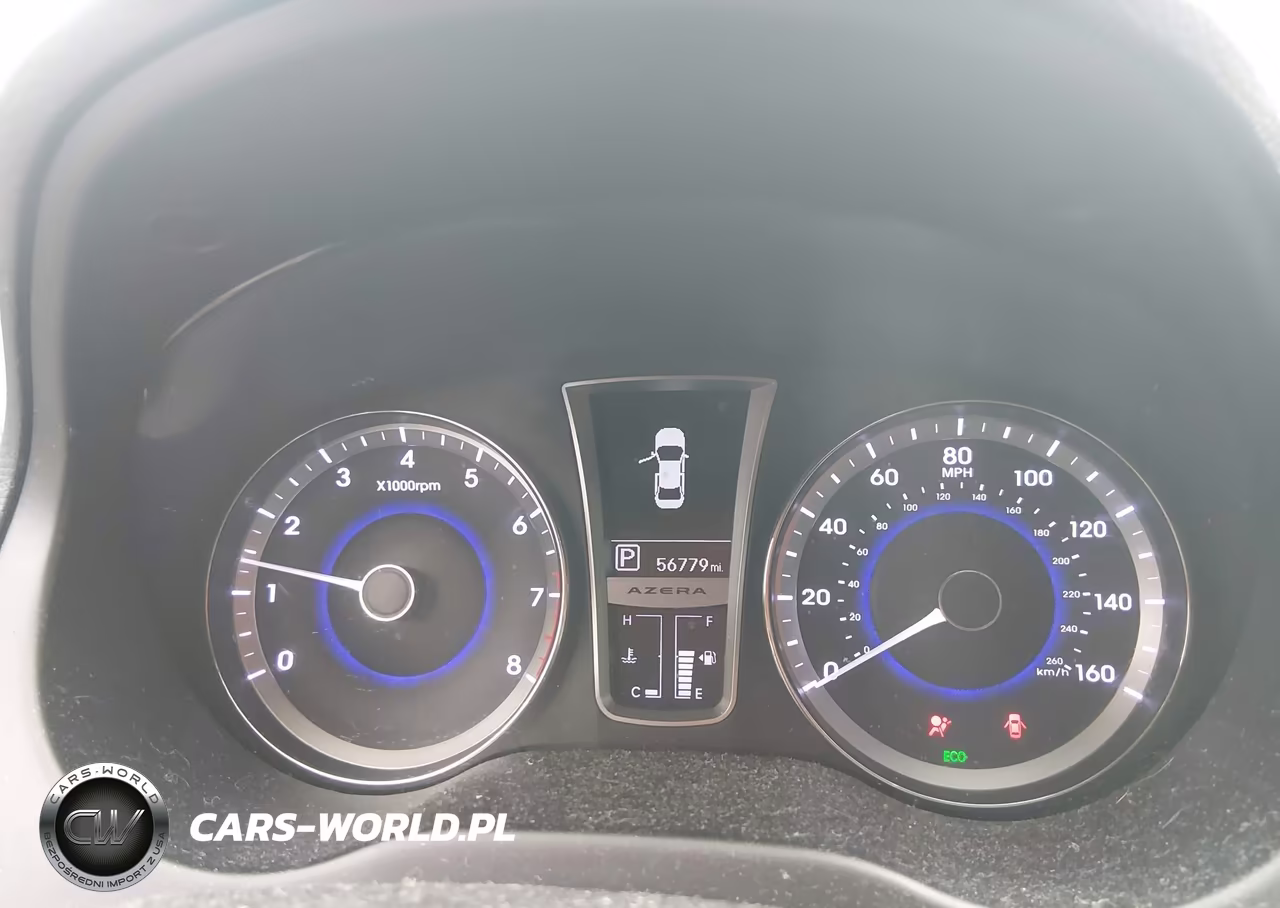 2012 Hyundai Azera VIN:KMHFG4JG1CA153215 - 7