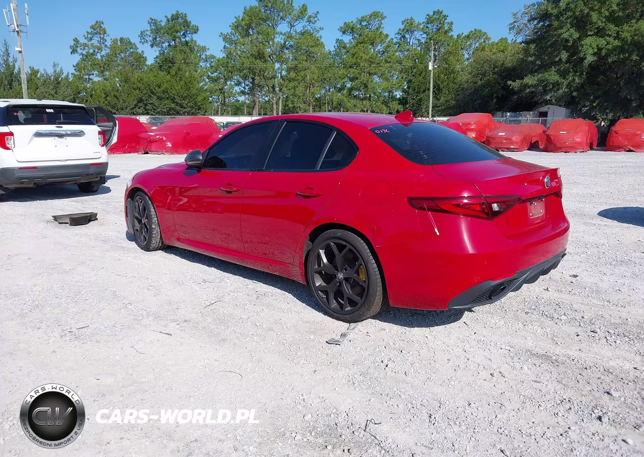 2020 Alfa Romeo Giulia Sport Rwd VIN:ZARFAMAN0L7626075 - 3