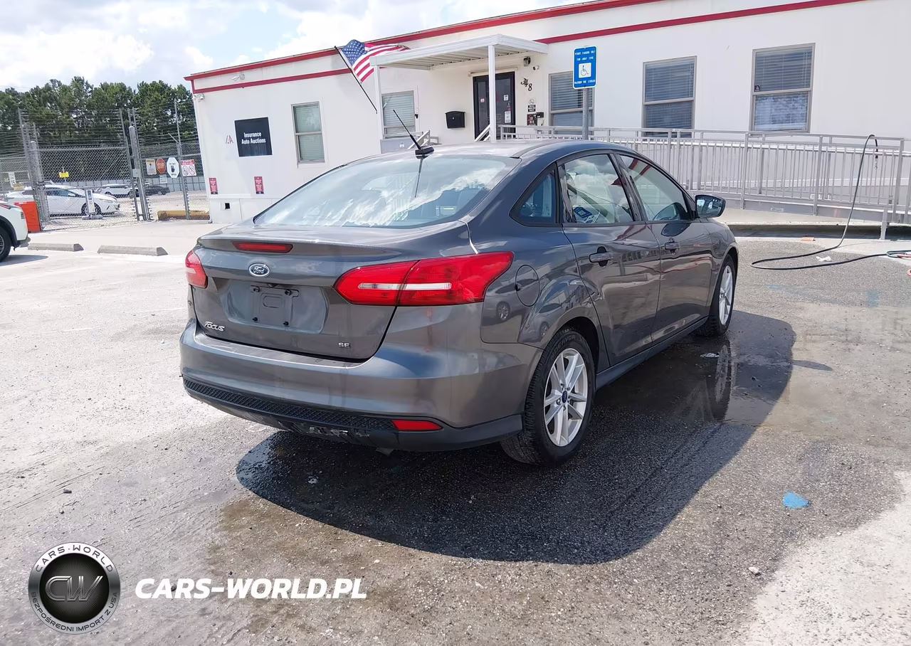 2018 Ford Focus Se VIN:1FADP3F24JL328258 - 4