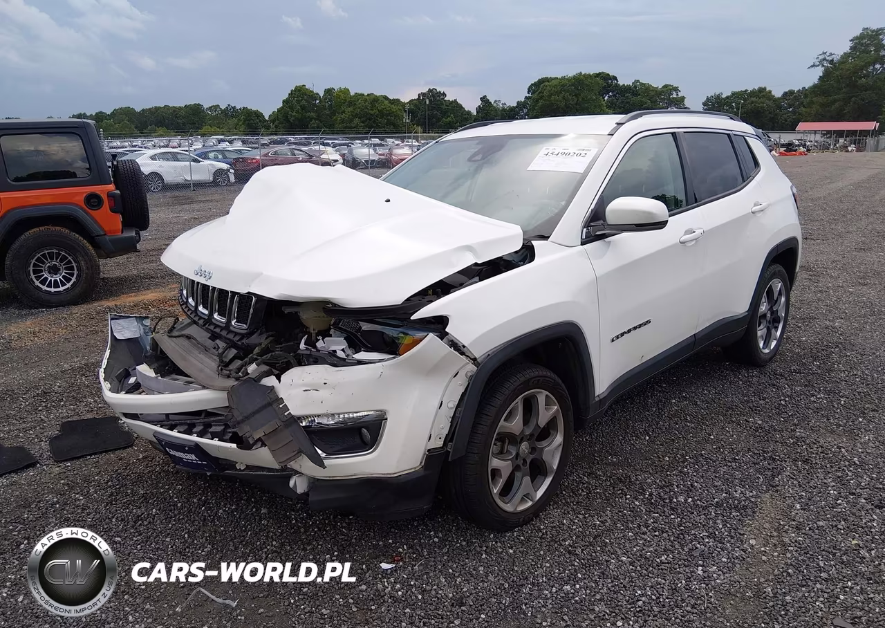 2018 Jeep Compass Limited Fwd VIN:3C4NJCCBXJT406910 - 2
