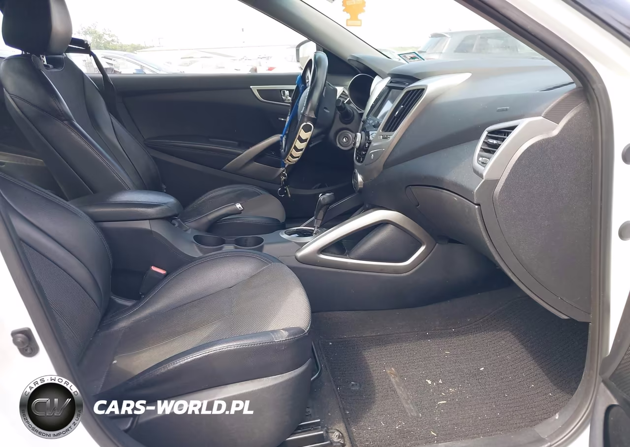 2013 Hyundai Veloster Base W-Black VIN:KMHTC6AD2DU141333 - 5