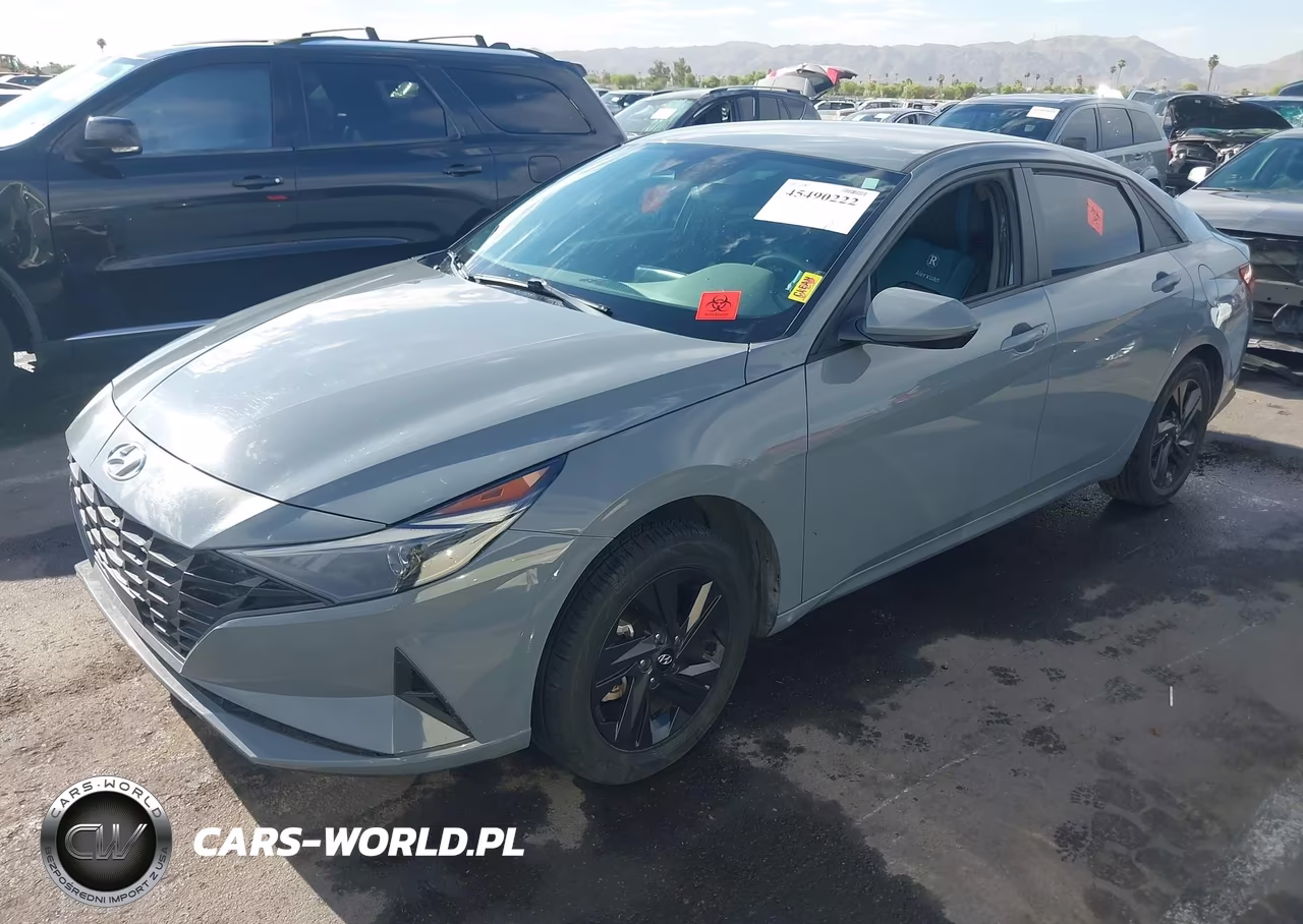 2021 Hyundai Elantra Sel VIN:KMHLS4AG7MU193638 - 2