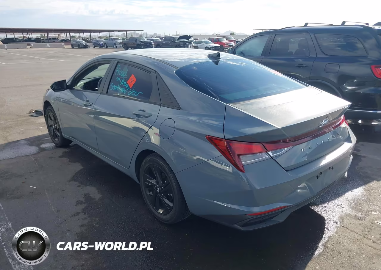 2021 Hyundai Elantra Sel VIN:KMHLS4AG7MU193638 - 3