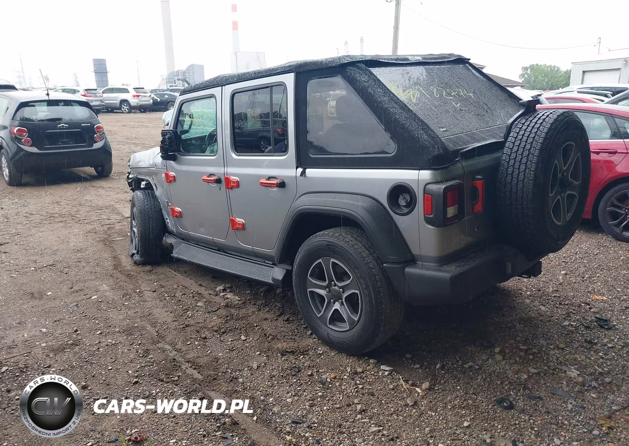 2020 Jeep Wrangler Unlimited Sport S 4X4 VIN:1C4HJXDNXLW182774 - 3