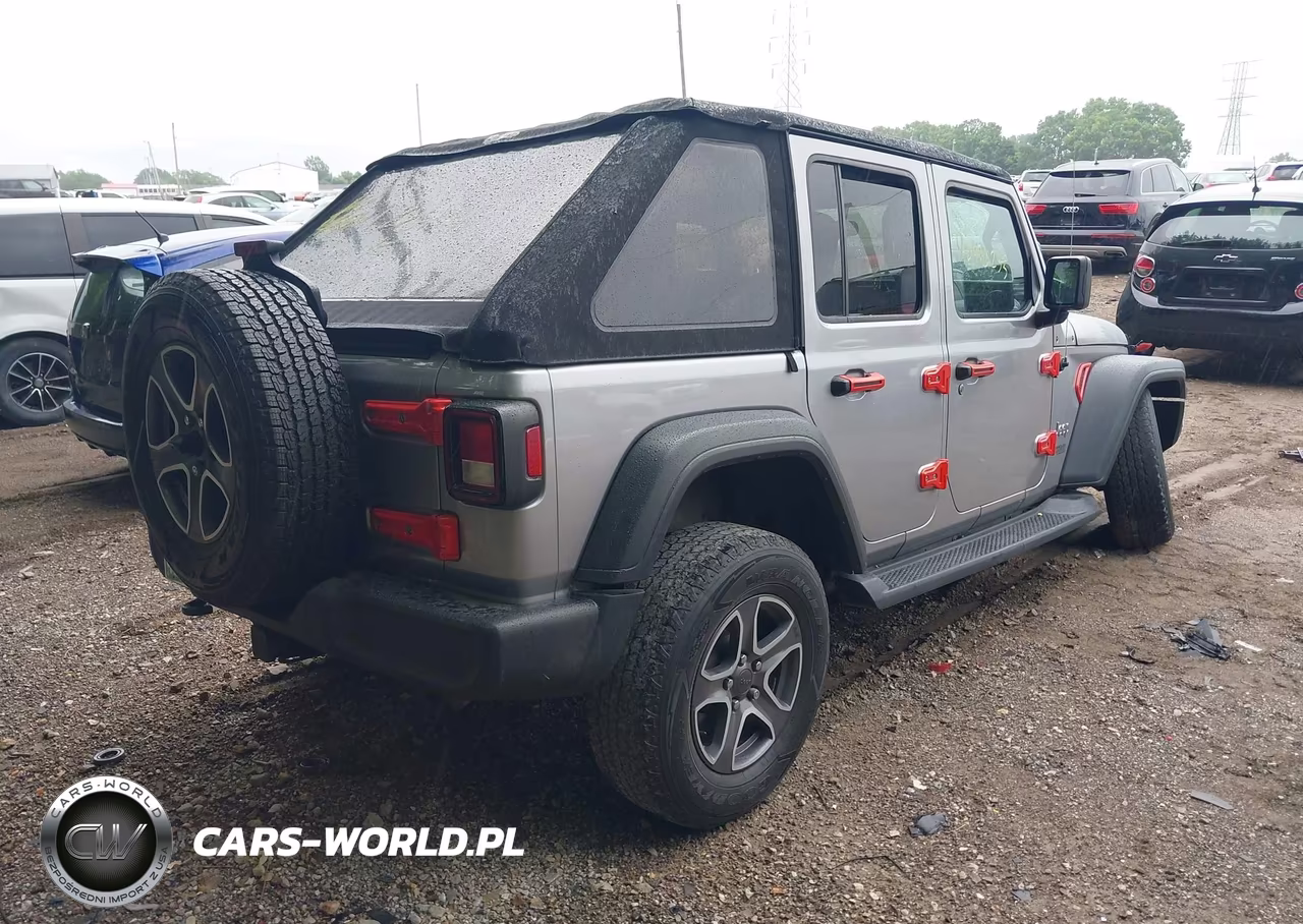 2020 Jeep Wrangler Unlimited Sport S 4X4 VIN:1C4HJXDNXLW182774 - 4