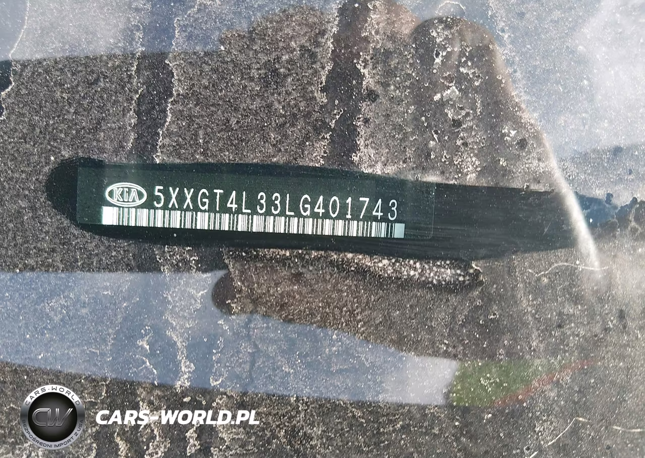 2020 Kia Optima Lx VIN:5XXGT4L33LG401743 - 9
