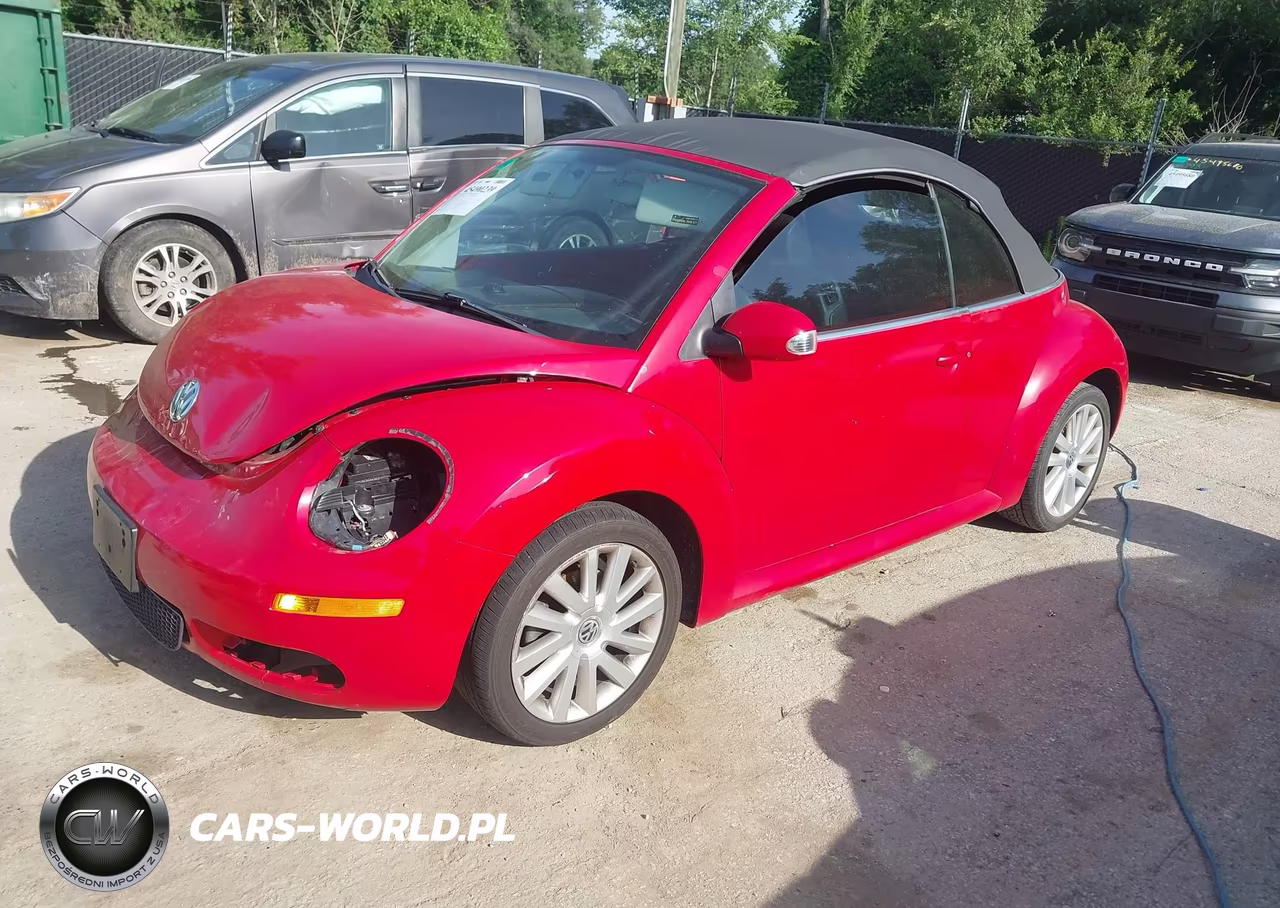 2008 Volkswagen New Beetle Se VIN:3VWRF31Y88M412068 - 2