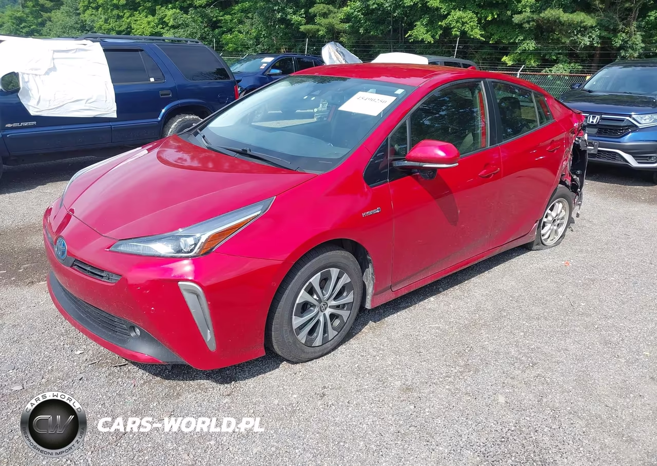 2019 Toyota Prius Xle VIN:JTDL9RFU0K3001717 - 2