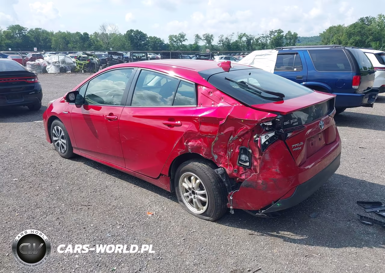 2019 Toyota Prius Xle VIN:JTDL9RFU0K3001717 - 3