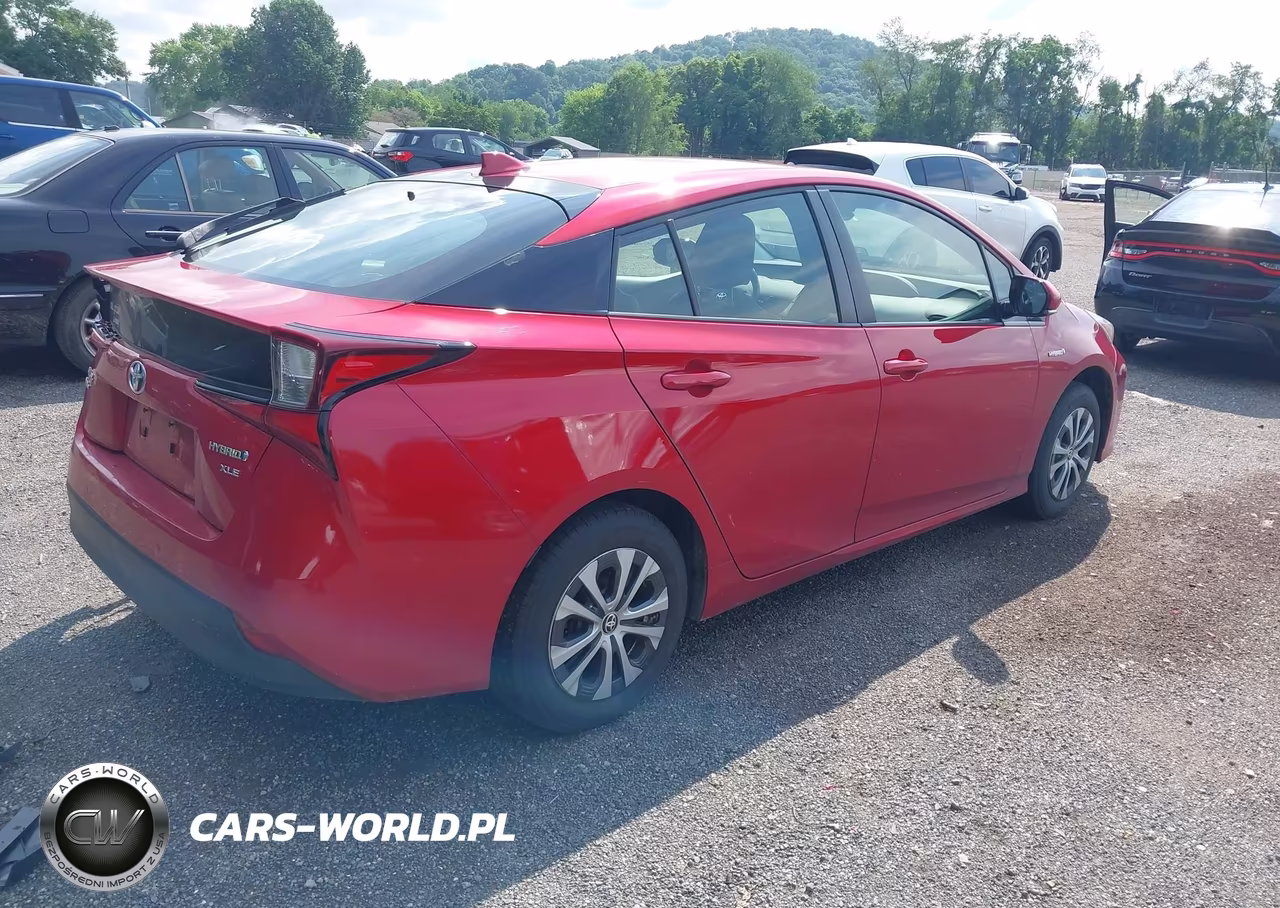 2019 Toyota Prius Xle VIN:JTDL9RFU0K3001717 - 4
