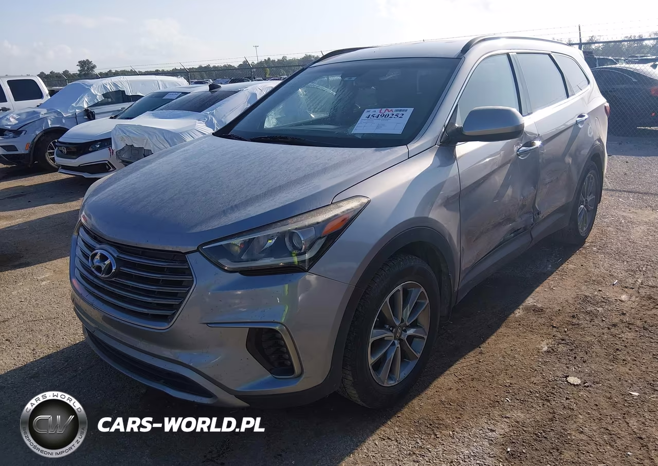 2017 Hyundai Santa Fe Se VIN:KM8SM4HFXHU194128 - 2