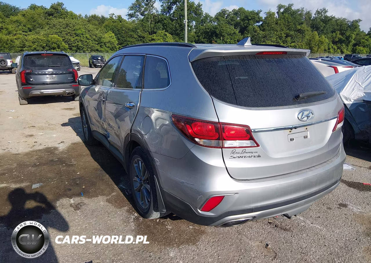 2017 Hyundai Santa Fe Se VIN:KM8SM4HFXHU194128 - 3