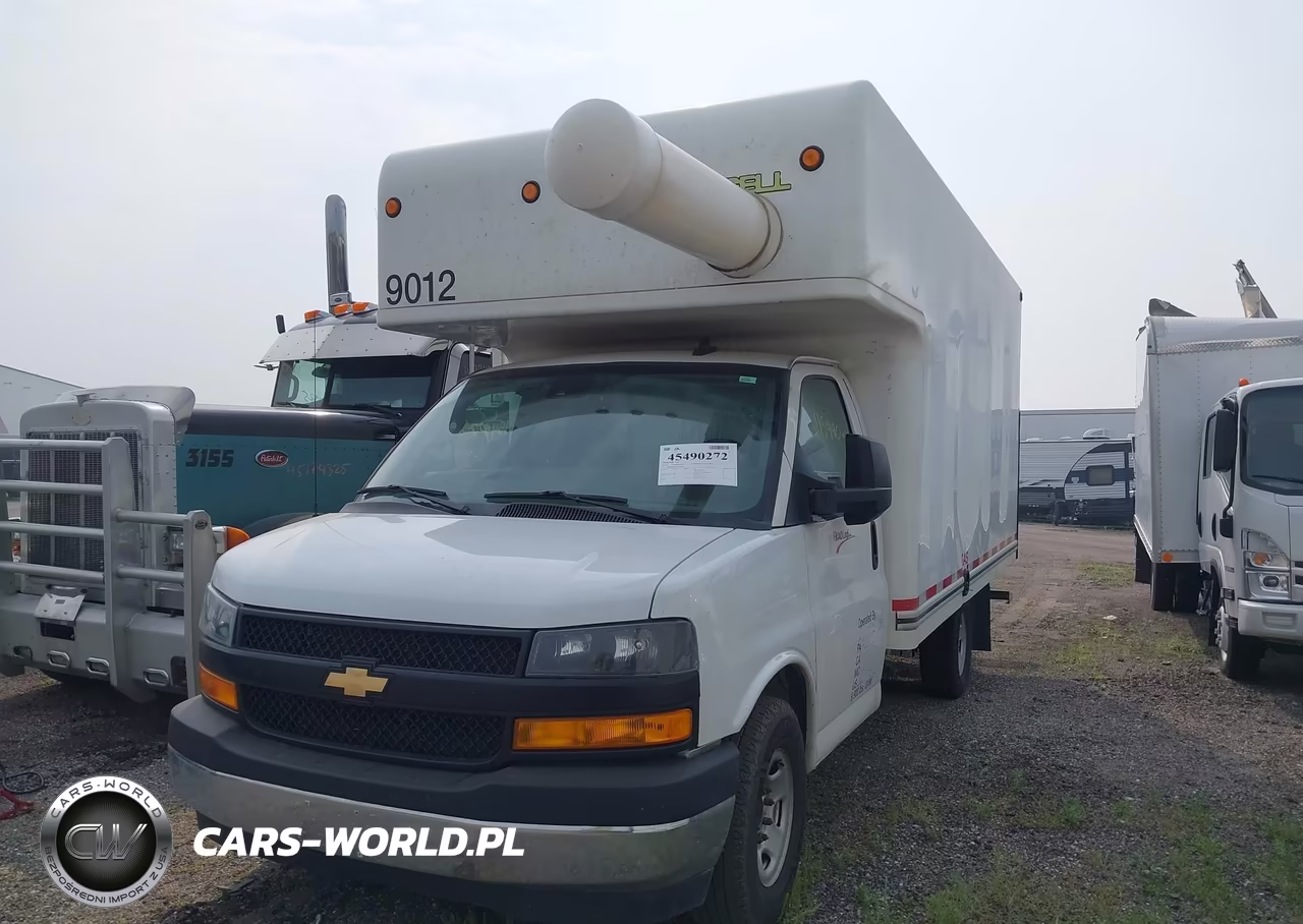 2019 Chevrolet Express Cutaway 4500 Van VIN:1GB0GSFGXK1274335 - 2