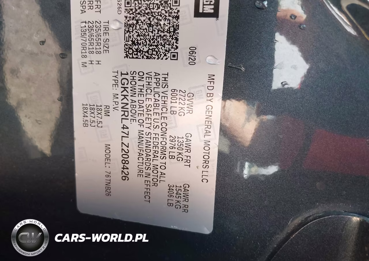 2020 GMC Acadia Fwd Sle VIN:1GKKNRL47LZ208426 - 9