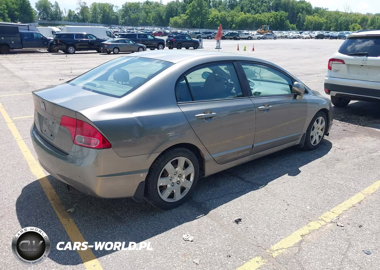 2008 Honda Civic Lx VIN:1HGFA16598L090101 - 4
