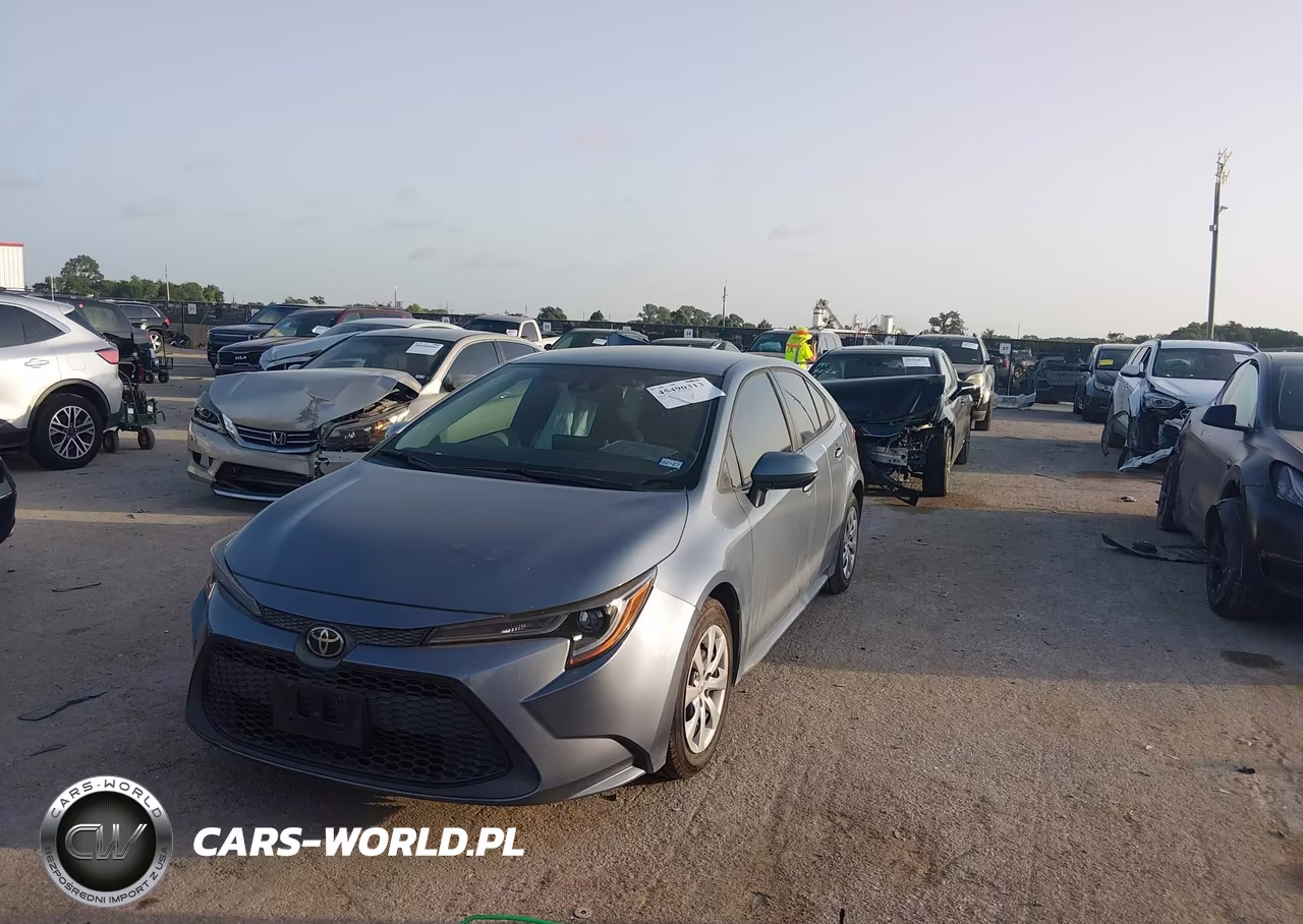 2021 Toyota Corolla Le VIN:5YFEPMAE5MP173592 - 2